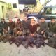 <div><font face="Arial" size="2">Ecco i cecchini  della nuova squadra di Macciunitta con i relativi trofei della prima giornata di caccia al cinghiale .</font></div><div><font face="Arial" size="2">Da sinistra, Franco,Mario, Efisio,Mario,Roberto,Pinuccio e Masino.</font></div>